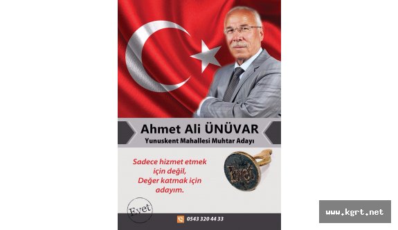 Yunuskent Mahallesi’nde Seçim Var