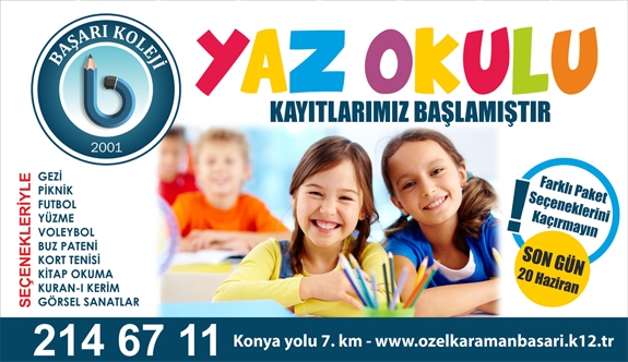 Özel Başarı Koleji’nde Yaz Okullarına Kayıtlar Başladı