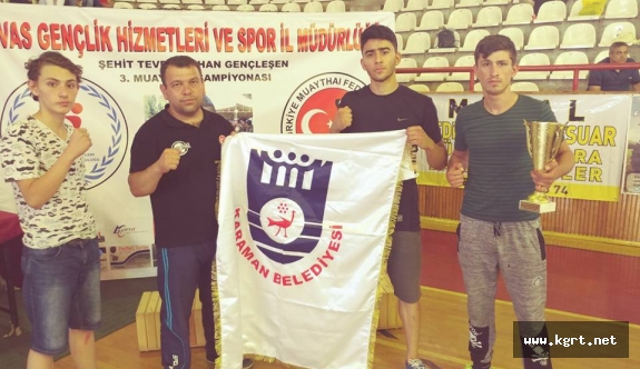 Muay Thai Karaman Ekibi Yine Kazandı