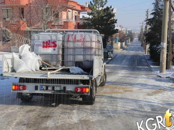 Karaman’da Kuvvetli Buzlanma ve Don Hadisesi Bekleniyor !