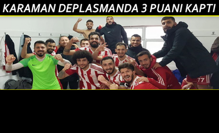 Karaman Deplasmanda 3 Puanı Kaptı