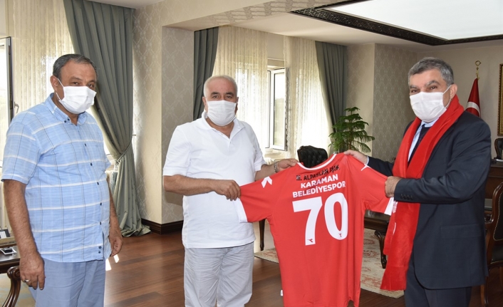 Karaman Belediyespor’dan Vali Işık’a Ziyaret