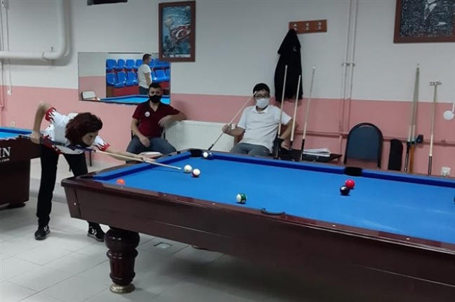 Karaman’da Cumhuriyet Kupası Bilardo Heyecanı