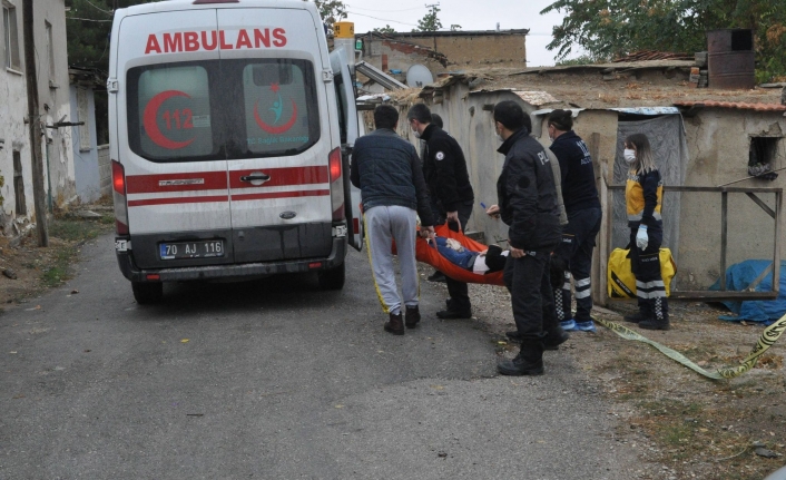 Karaman`da Bir Kişi, Tartıştığı Karısını Silahla Vurdu