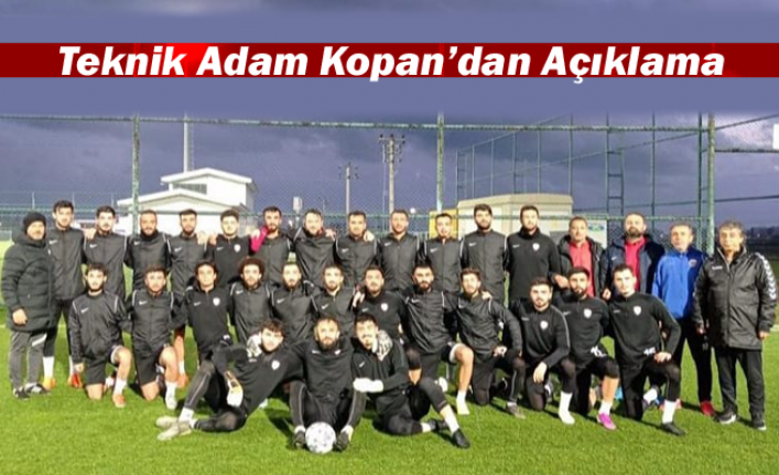 Karşılaşma Sonrası Teknik Adam Kopan’dan Açıklama