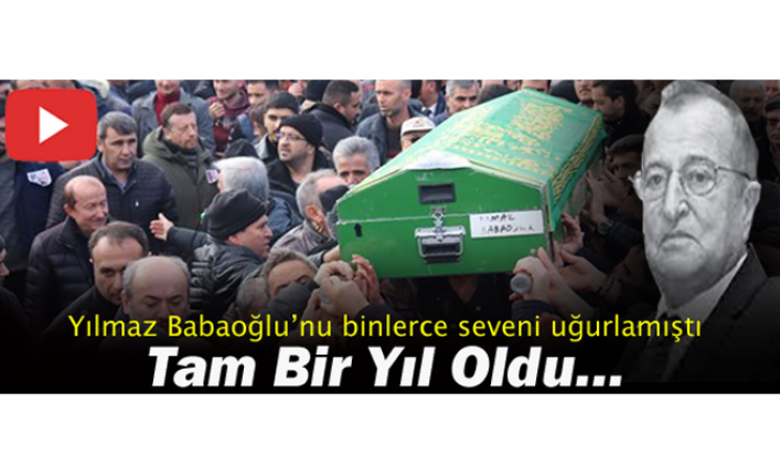 Tam Bir Yıl Oldu…