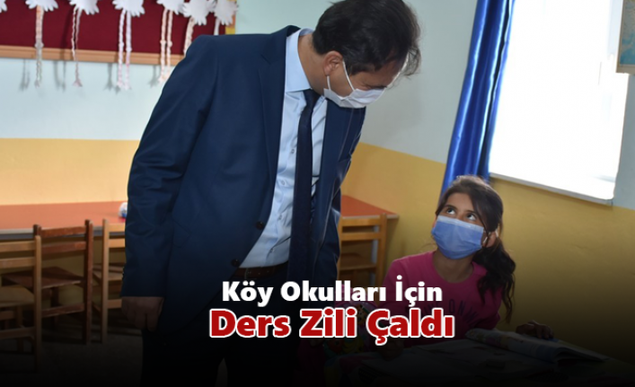 Karaman’da Köy Okulları İçin Ders Zili Çaldı