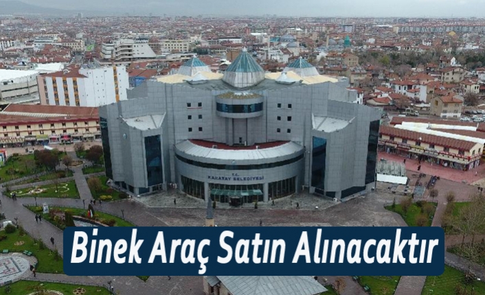 Binek Araç Satın Alınacaktır