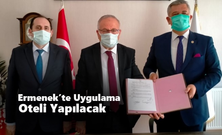 KMÜ, Ermenek`te Uygulama Oteli Yaptıracak