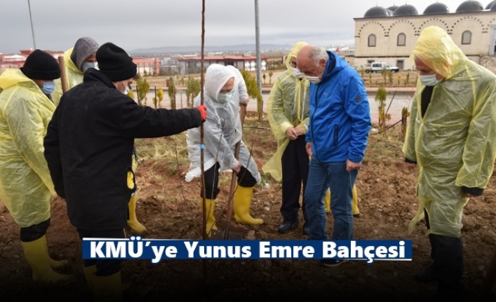 KMÜ’ye Yunus Emre Bahçesi