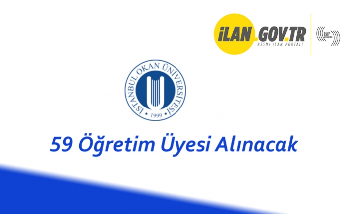 59 Öğretim Üyesi Alınacak