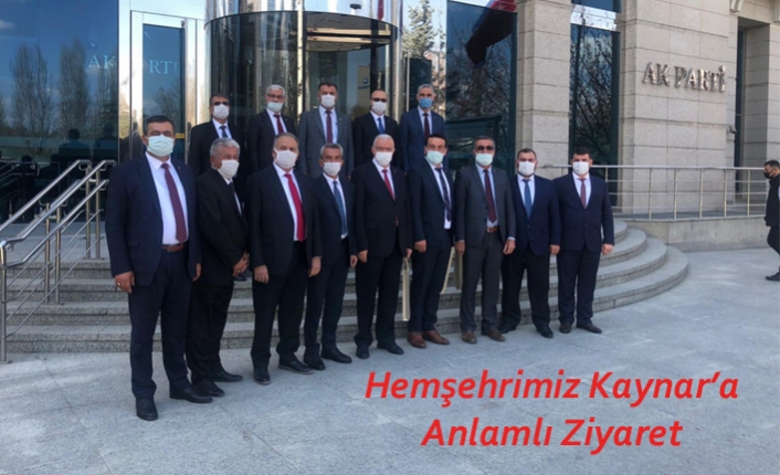 Hemşehrimiz Kaynar’a Anlamlı Ziyaret