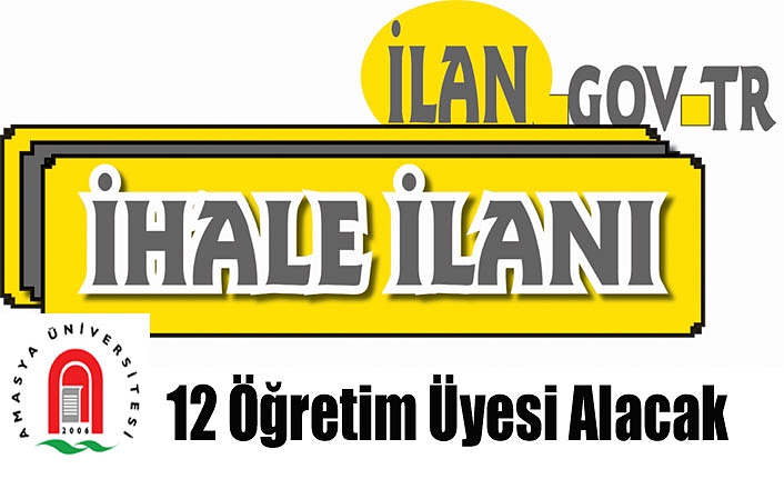 12 Öğretim Üyesi Alacak