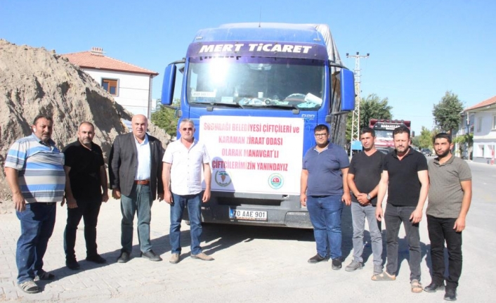 Karaman’dan Manavgat’a 20 Bin Balya Saman