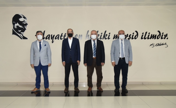 Sami Özdağ’dan Rektör Ak’a Ziyaret