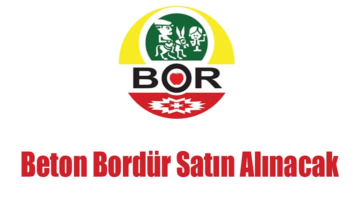 Beton Bordür Satın Alınacak