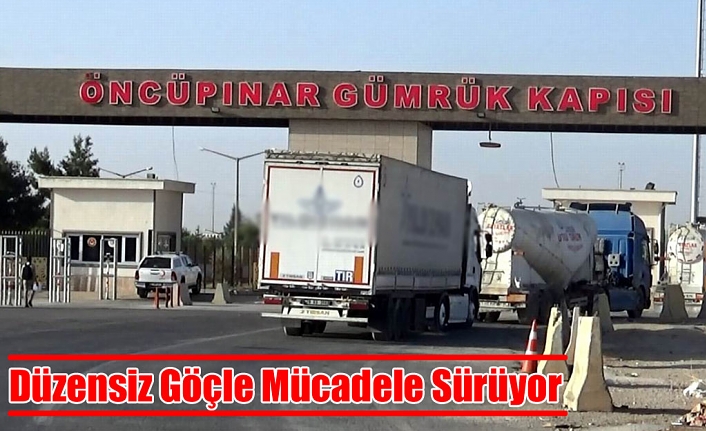 Düzensiz Göçle Mücadele Sürüyor