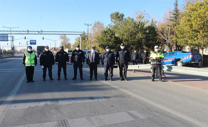 Kazımkarabekir’de Trafik Uygulaması Yapıldı