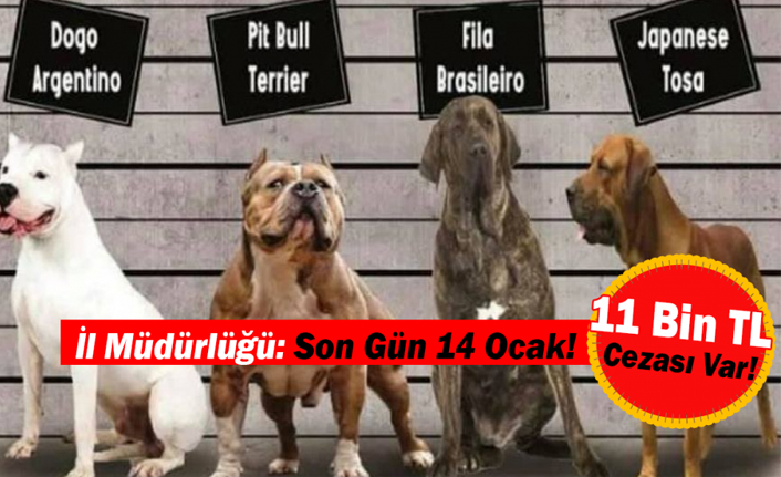 İl Müdürlüğü: Son Gün 14 Ocak!