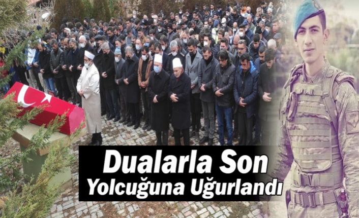 Karamanlı Asker Dualarla Son Yolcuğuna Uğurlandı