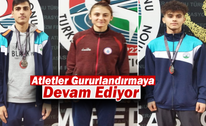 Karamanlı Atletler Gururlandırmaya Devam Ediyor