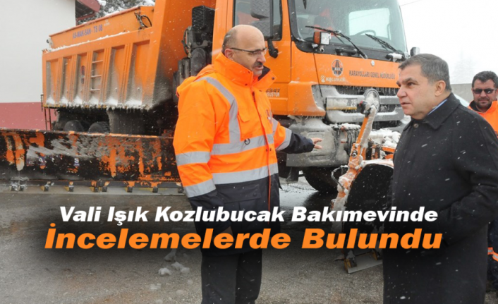 Vali Işık Kozlubucak Bakımevinde İncelemelerde Bulundu