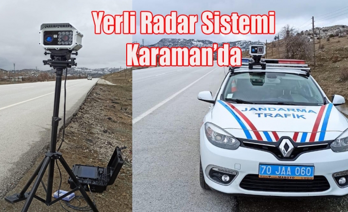 Yerli Radar Sistemi Karaman’da