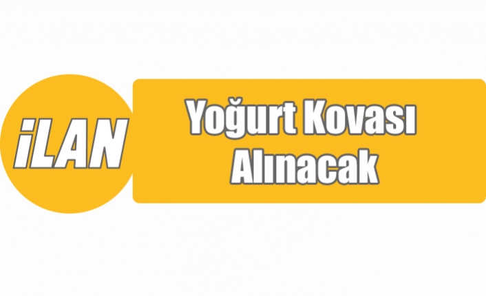 Yoğurt Kovası Alınacak