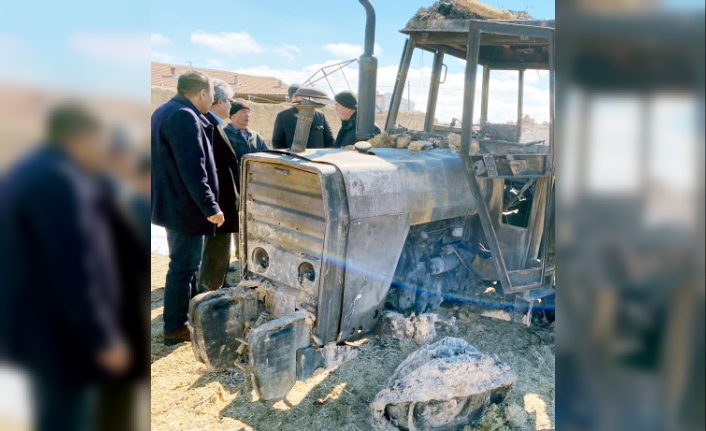 Garajda Çıkan Yangında Maddi Hasar Meydana Geldi