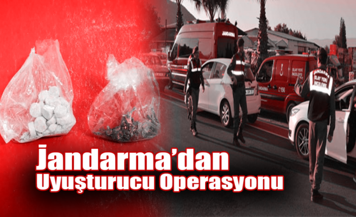 Jandarma’dan Uyuşturucu Operasyonu