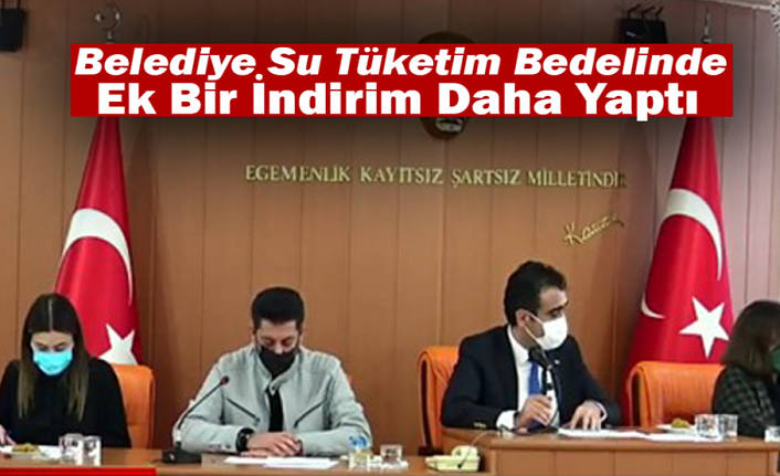 Karaman Belediyesi Suya Bir İndirim Daha Yaptı