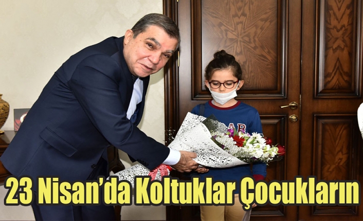 23 Nisan’da Koltuklar Çocukların