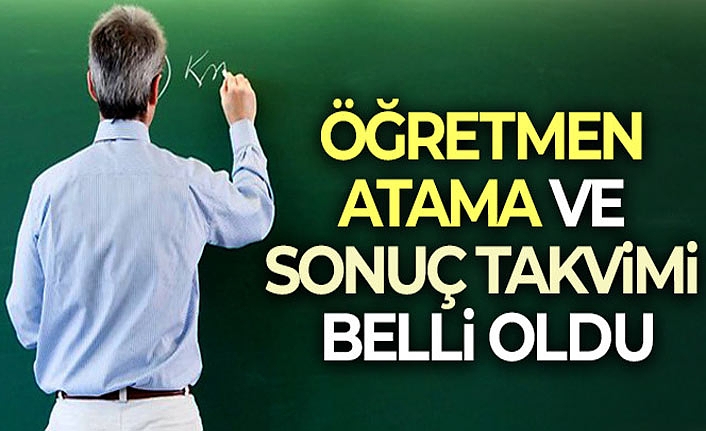 Bakan Özer Açıkladı: Öğretmen Atama ve Sonuç Takvimi Belli Oldu