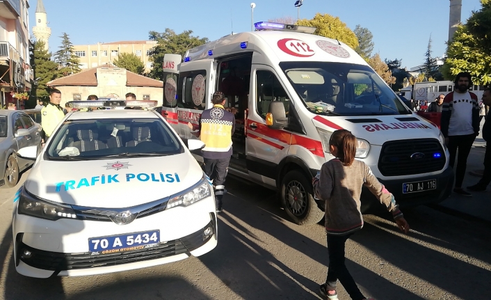 Karaman’da Otomobilin Çarptığı Kız Çocuğu Yaralandı