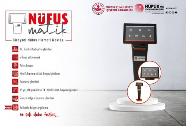 “Nüfusmatikler”de Randevusuz İşlem