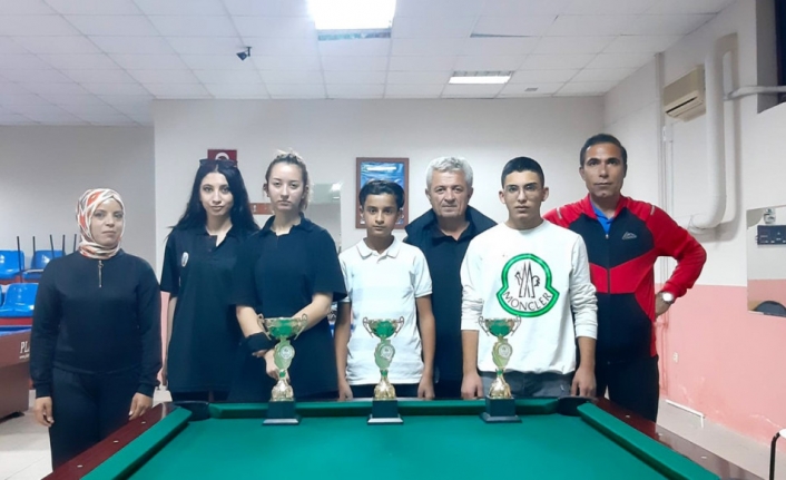 Zafer Kupası Bilardo Müsabakaları Sona Erdi