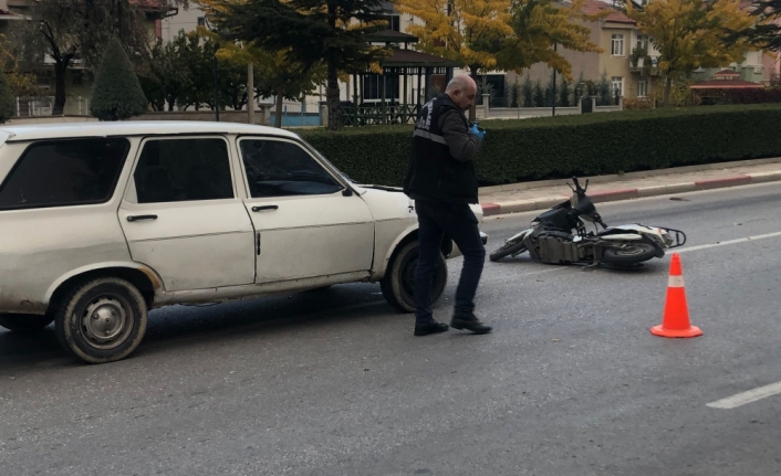 Karaman’da Otomobilin Çarptığı Bisiklet Sürücüsü Ağır Yaralandı