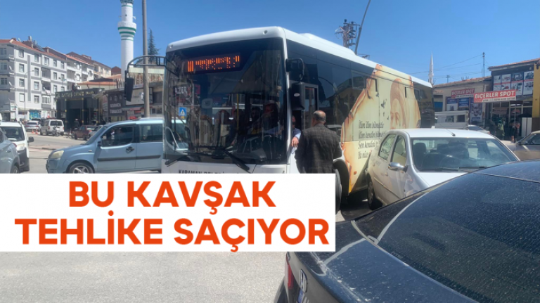 Bu Kavşak Tehlike Saçıyor