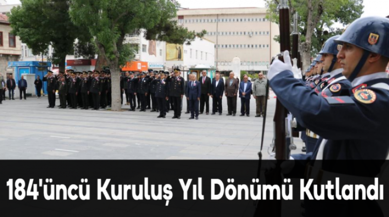 184'üncü Kuruluş Yıl Dönümü Kutlandı