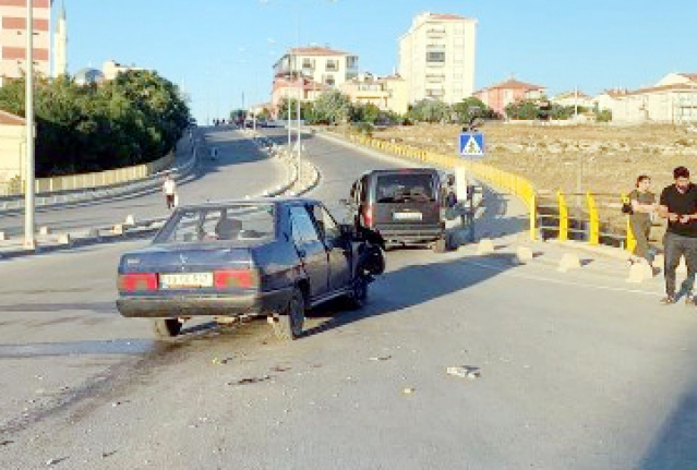 Karaman’da Kavşak Kazası: 1 Yaralı