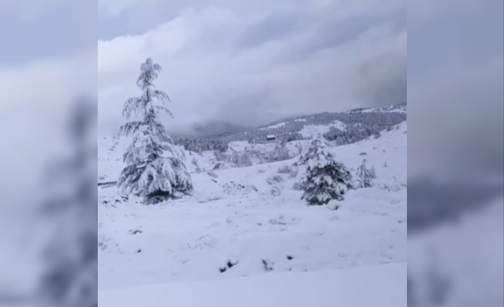 Sarıveliler Güne Bembeyaz Uyandı