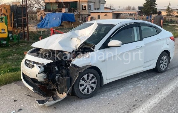 Güneş Işığı Kazaya Sebep Oldu: 1 Yaralı