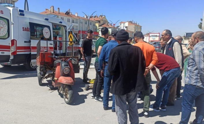 Karaman’da Üç Tekerlekli Motosiklet Devrildi    