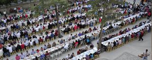  Iftar Sofrasi Çeltek Mahallesi’ne Kuruldu