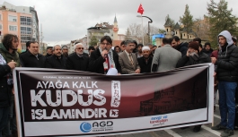 Karaman’da "Kudüs" Protestosu