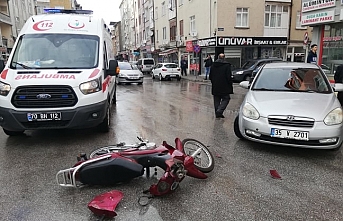 Sekiçeşme’de Trafik Kazası: 1 Yaralı