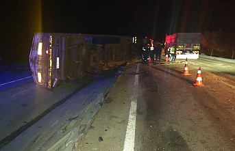 Konya’da Ata Çarpan Tır Devrildi: 1 Ölü