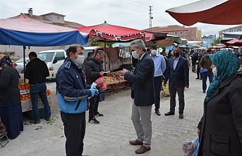 Başkan Büyükkarcı Pazar Yerini İnceledi