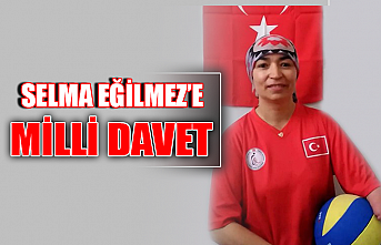 Paravolley Sporcusu Selma Eğilmez’e Milli Davet