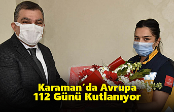 Karaman’da Avrupa 112 Günü Kutlanıyor